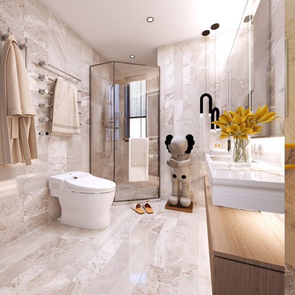 Bathroom Configuration Of Hardcover Room